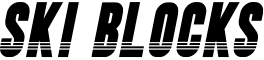 SKI BLOCKS