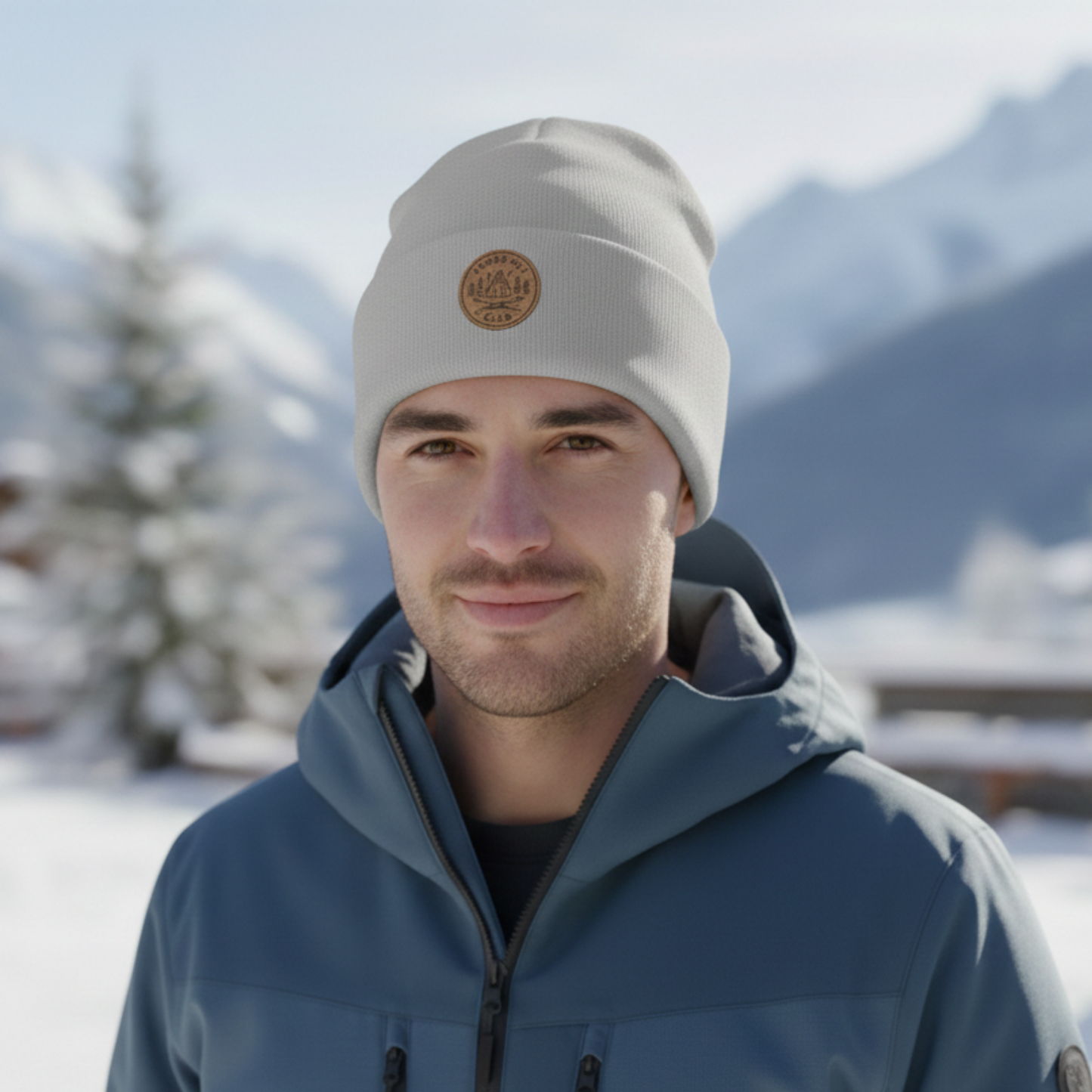 Après Ski Club Knit Embroidered Beanie