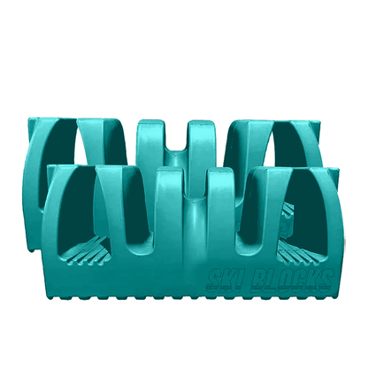 Magnetic SKI BLOCKS Pair