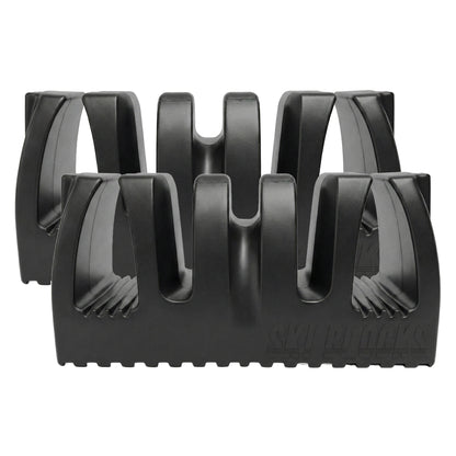 Magnetic SKI BLOCKS pair in black