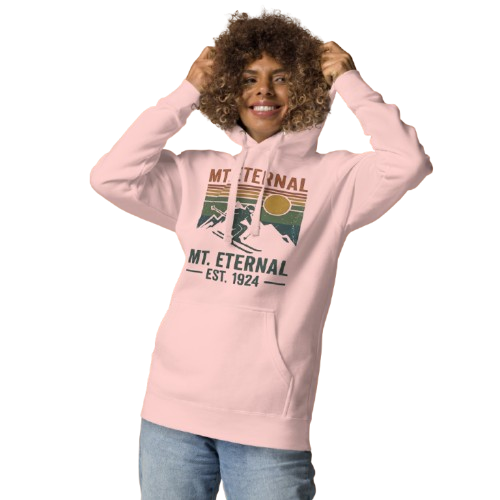 MT. Eternal Est. 1924 Retro Ski Unisex Hoodie